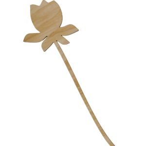 Dekoracja drewniana kwiat.