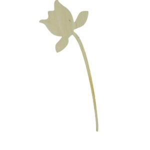 Dekoracja drewniana kwiat.